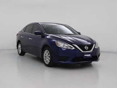Blue 2017 Nissan Sentra SV