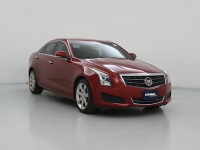 Red 2014 Cadillac ATS