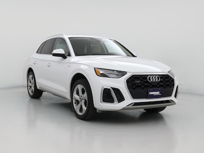 White 2022 Audi Q5 S-Line Premium Plus