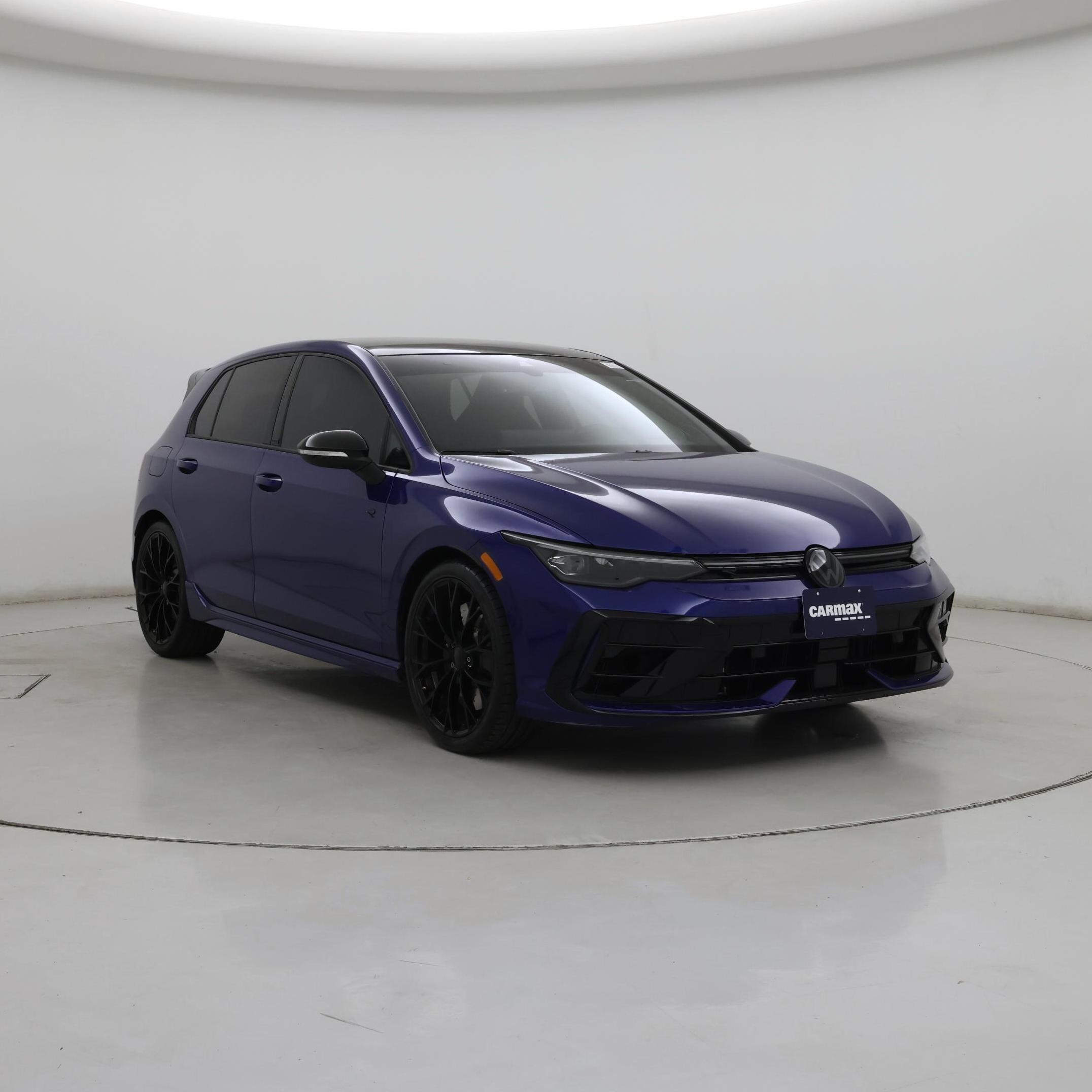 Blue 2025 Volkswagen Golf R Black Edition 4Motion Hatchback All-Wheel Drive Automatic