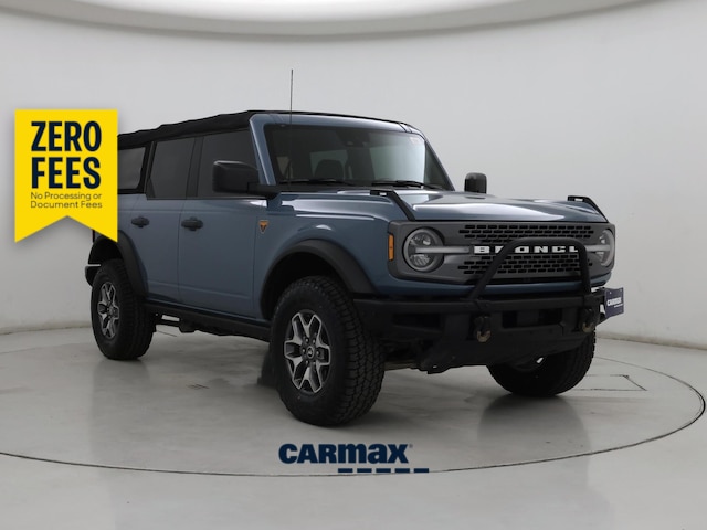 Blue 2023 Ford Bronco Badlands Advanced 4-Door 4WD SUV / Crossover Four-Wheel Drive Automatic