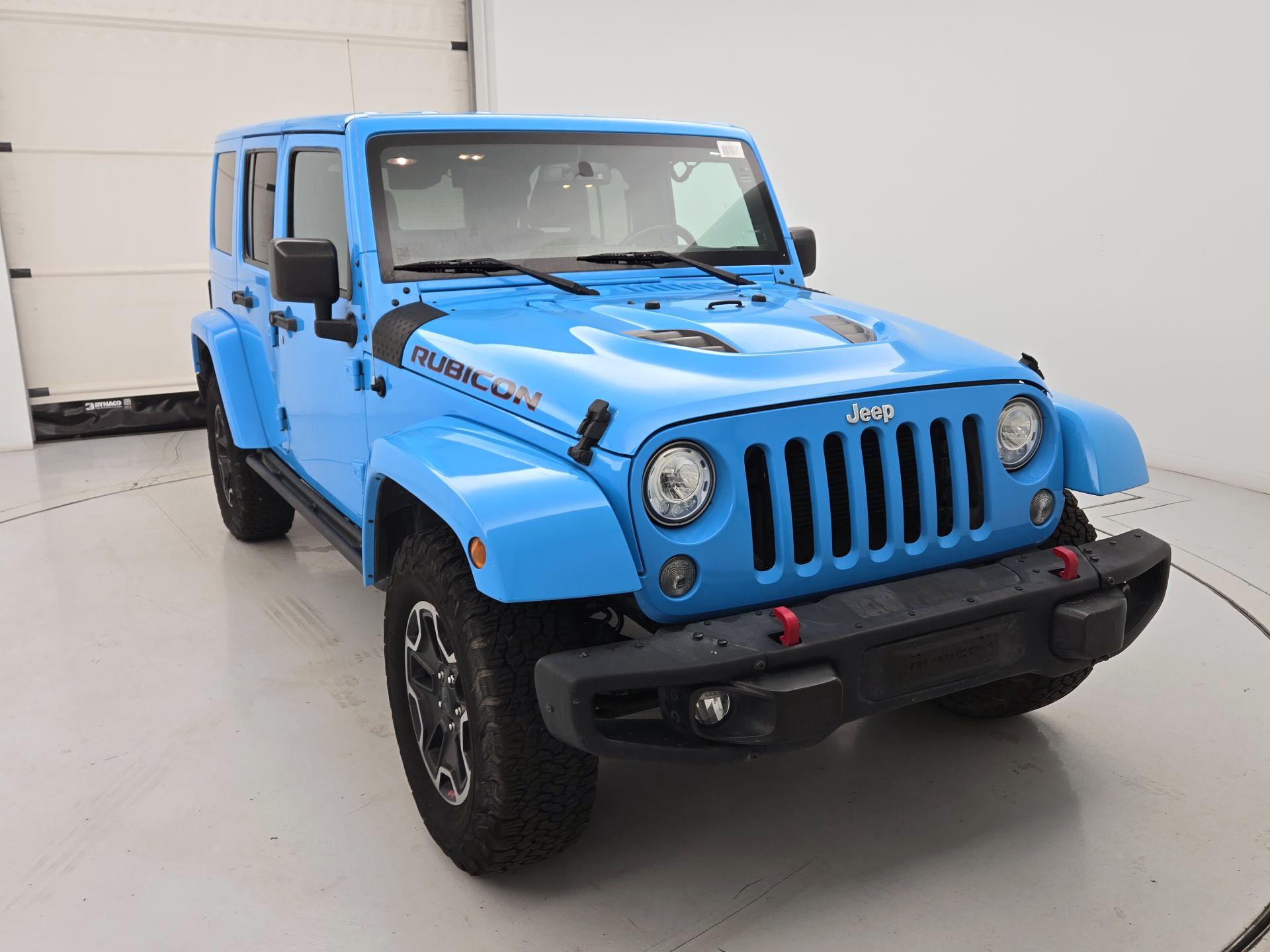 Blue 2017 Jeep Wrangler SUV / Crossover Four-Wheel Drive Automatic