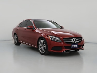 Red 2018 Mercedes-Benz C300