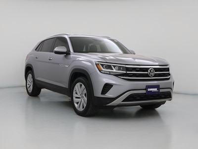 Gray 2022 Volkswagen Atlas Cross Sport SE w/Tech