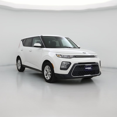 White 2021 Kia Soul S