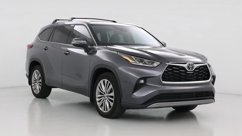 2022 Toyota Highlander Platinum Hero Image