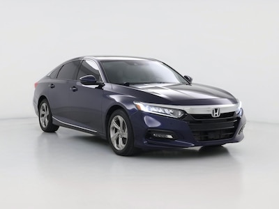 Blue 2018 Honda Accord EX-L