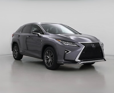 Gray 2019 Lexus RX 450h F-Sport