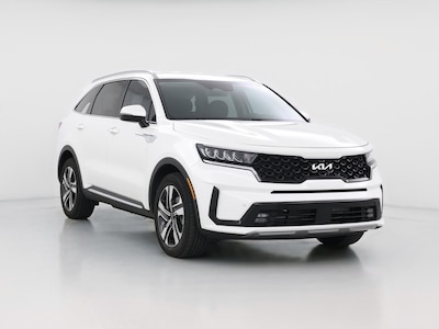 White 2023 Kia Sorento Hybrid EX