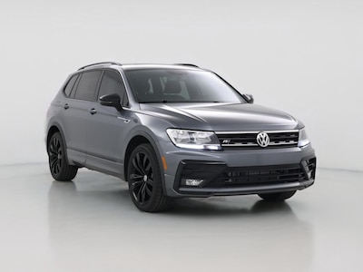 Gray 2020 Volkswagen Tiguan SE R-Line Black