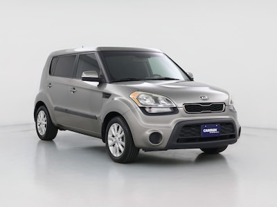 Gray 2013 Kia Soul +