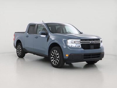 Blue 2022 Ford Maverick Lariat