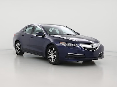 Blue 2015 Acura TLX