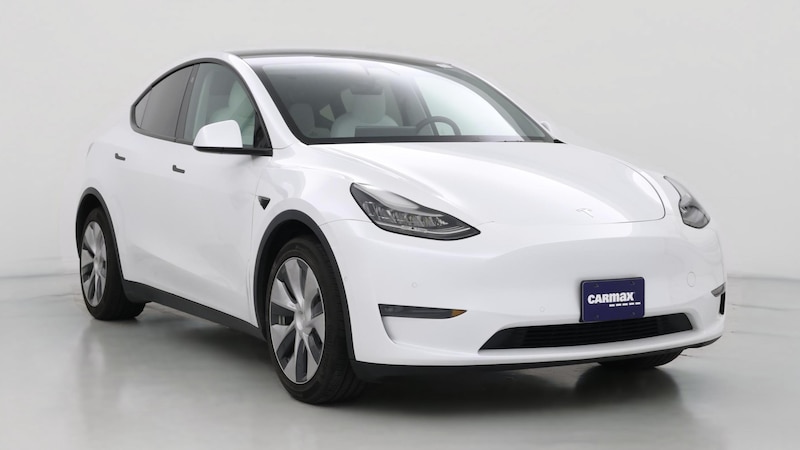 2021 Tesla Model Y Long Range Hero Image