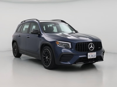 Blue 2022 Mercedes-Benz GLB35 AMG
