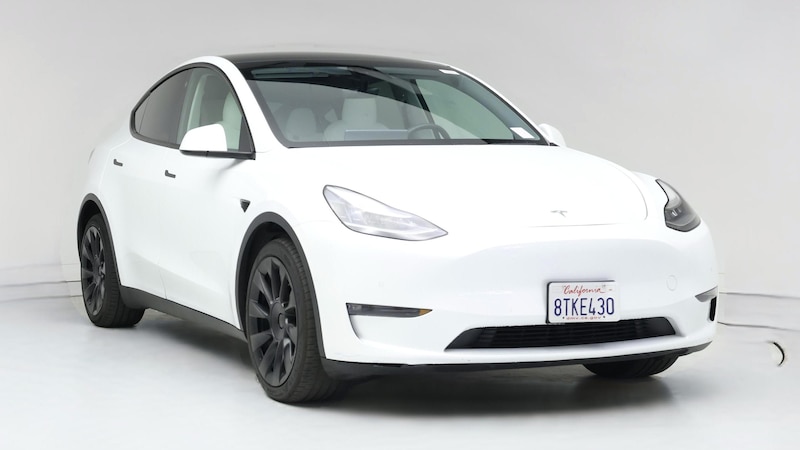 2021 Tesla Model Y Long Range Hero Image
