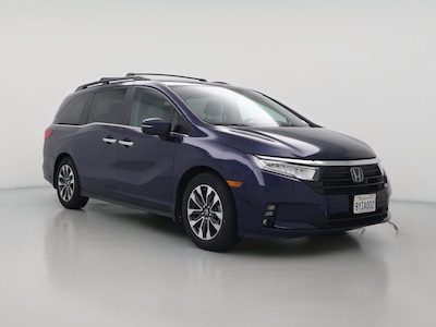 Blue 2022 Honda Odyssey EX-L