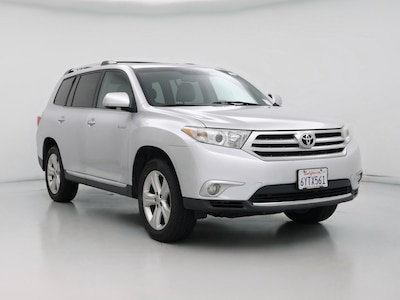 Silver 2013 Toyota Highlander Limited