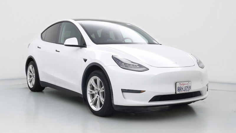 2020 Tesla Model Y Long Range Hero Image
