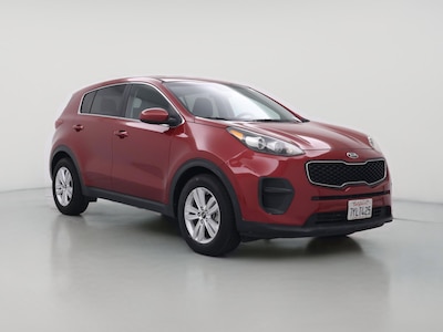 Red 2018 Kia Sportage LX