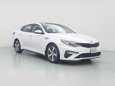White 2019 Kia Optima S
