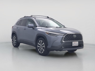 Blue 2022 Toyota Corolla Cross XLE