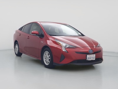 Red 2016 Toyota Prius Three