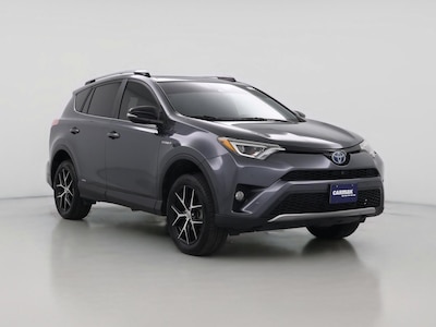 Gray 2017 Toyota RAV4 Hybrid SE