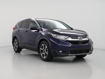 Blue 2018 Honda CR-V EX-L
