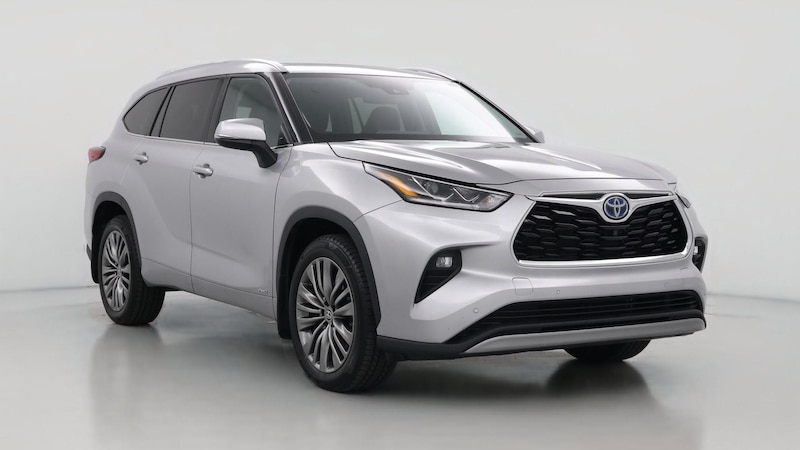 2022 Toyota Highlander Platinum Hero Image