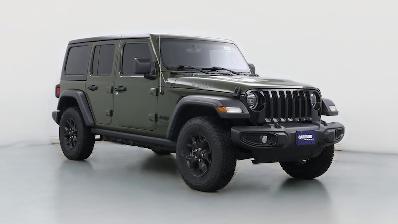 2021 Jeep Wrangler Unlimited Willys Hero Image