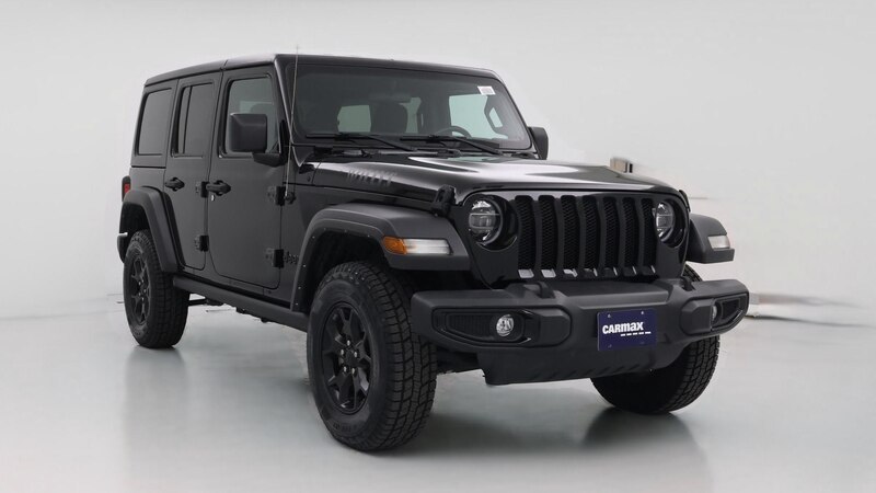 2022 Jeep Wrangler Unlimited Willys Hero Image