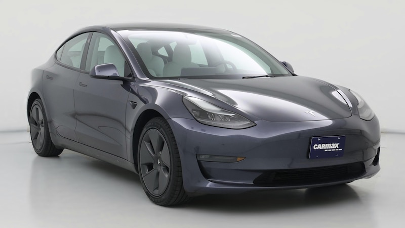 2022 Tesla Model 3 Long Range Hero Image