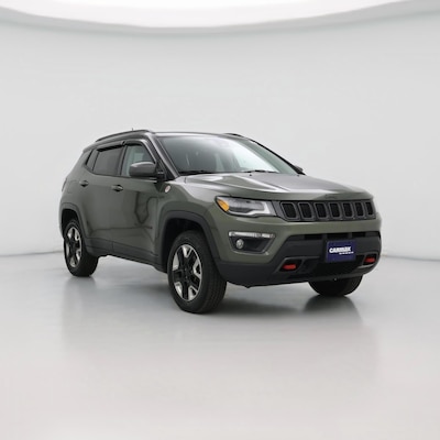 Green 2018 Jeep Compass Trailhawk