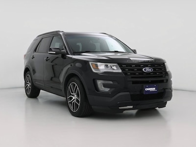 Black 2017 Ford Explorer Sport