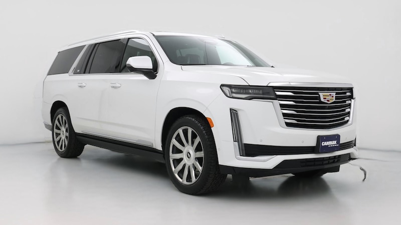 2021 Cadillac Escalade Premium Luxury Platinum Hero Image