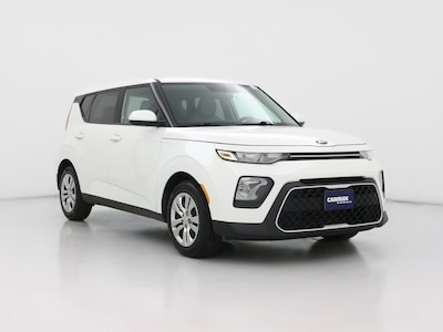 White 2021 Kia Soul LX