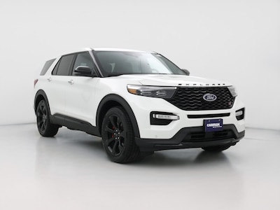White 2022 Ford Explorer ST