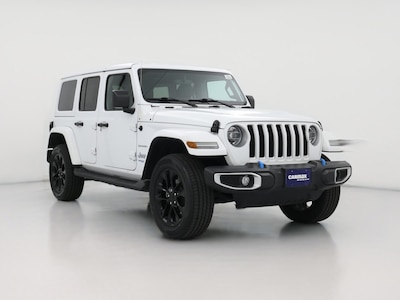 White 2022 Jeep Wrangler 4XE PHEV Unlimited Sahara