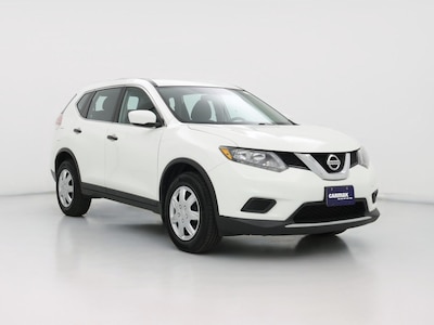 White 2016 Nissan Rogue S