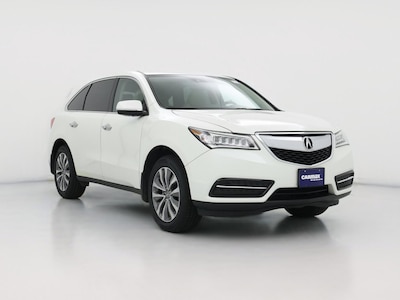 White 2015 Acura MDX Advance