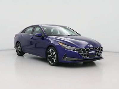 Blue 2021 Hyundai Elantra Limited