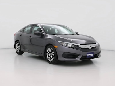 Gray 2016 Honda Civic LX