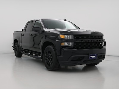 Black 2022 Chevrolet Silverado 1500 LTD Custom