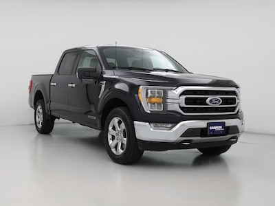 Blue 2021 Ford F150 XLT