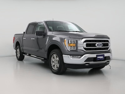 Gray 2021 Ford F150 XLT