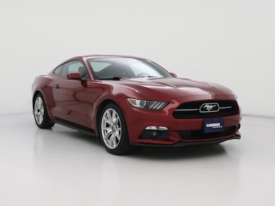 Red 2015 Ford Mustang Ecoboost Premium