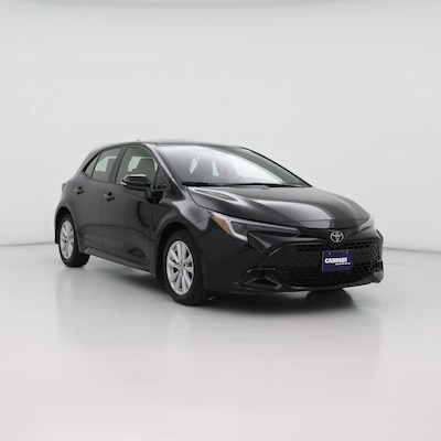 Black 2024 Toyota Corolla Hatchback SE