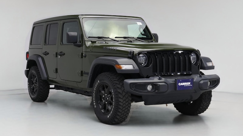 2021 Jeep Wrangler Unlimited Willys Hero Image