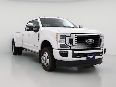White 2020 Ford F350 Platinum